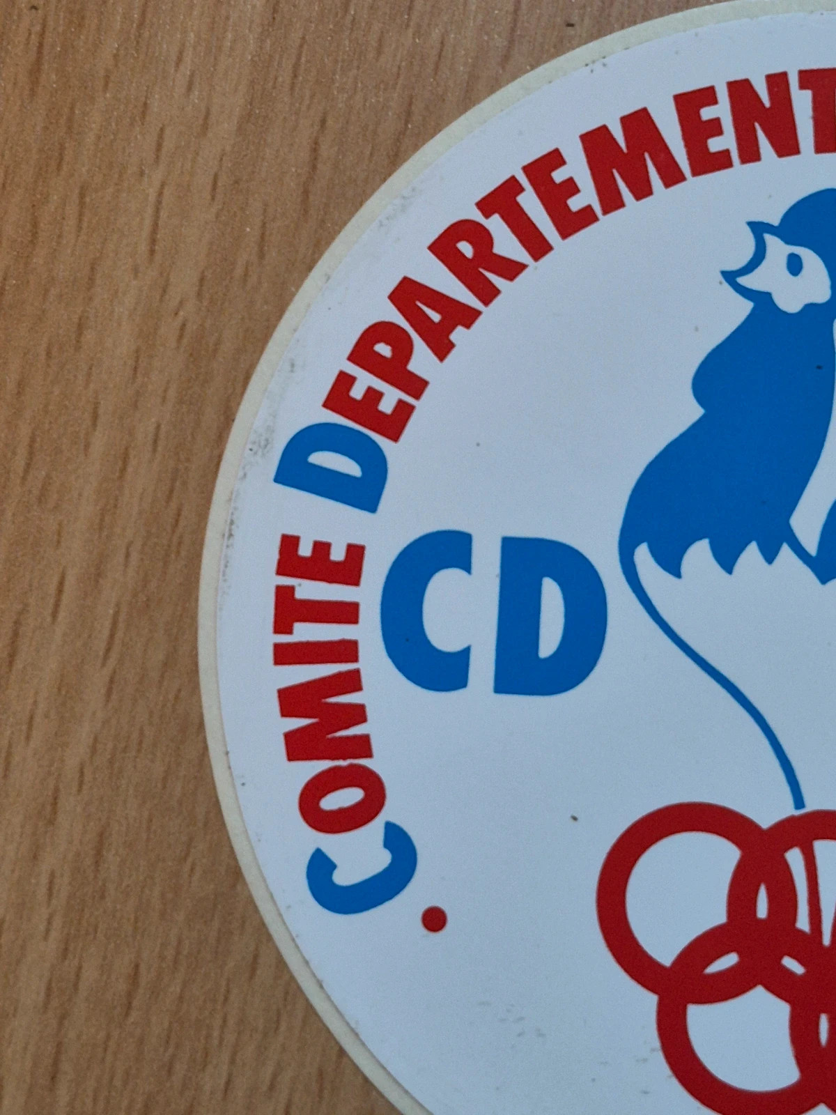 Autocollant vintage années 80/90 2