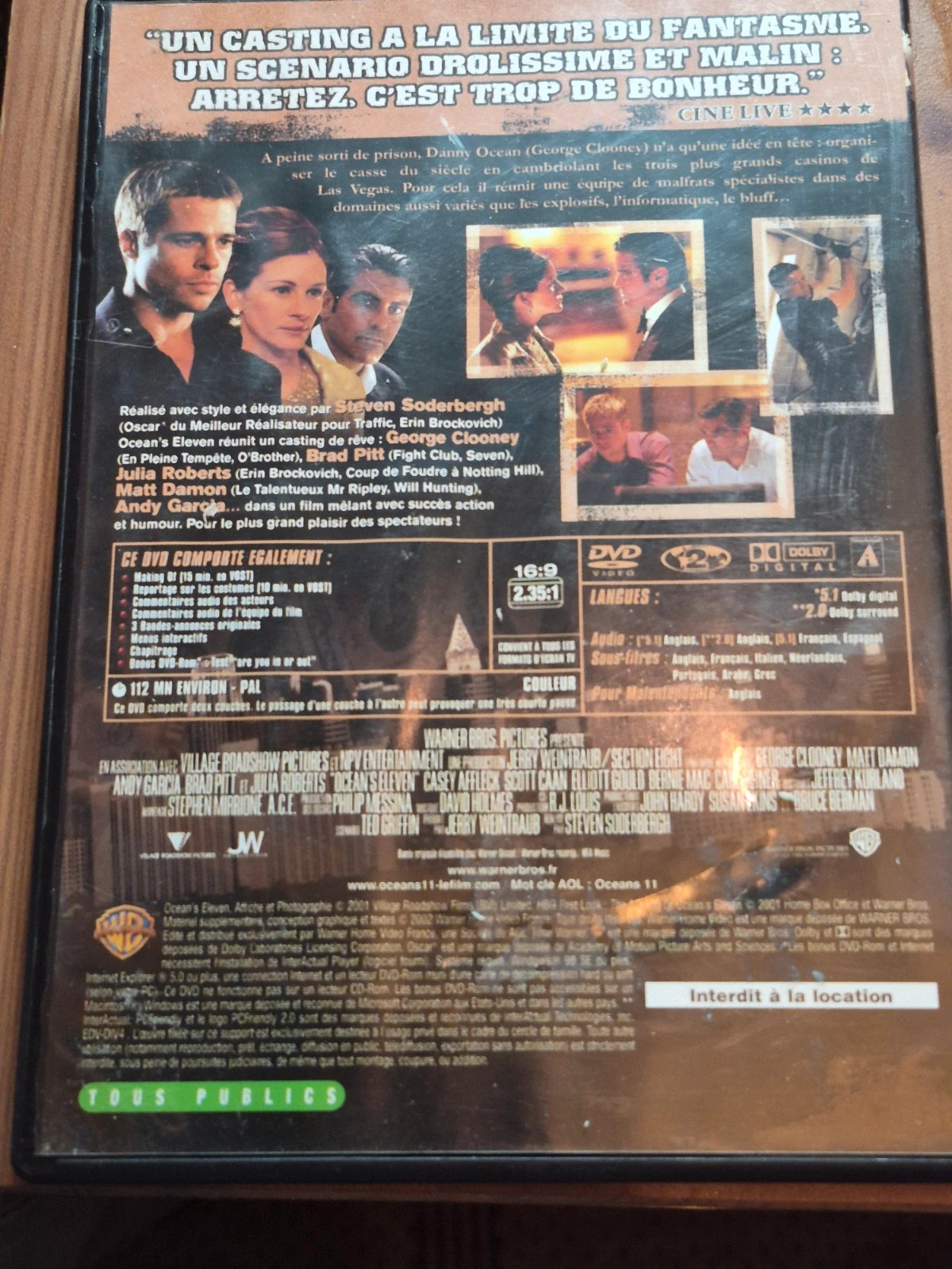 Dvd Ocean’s Eleven 2