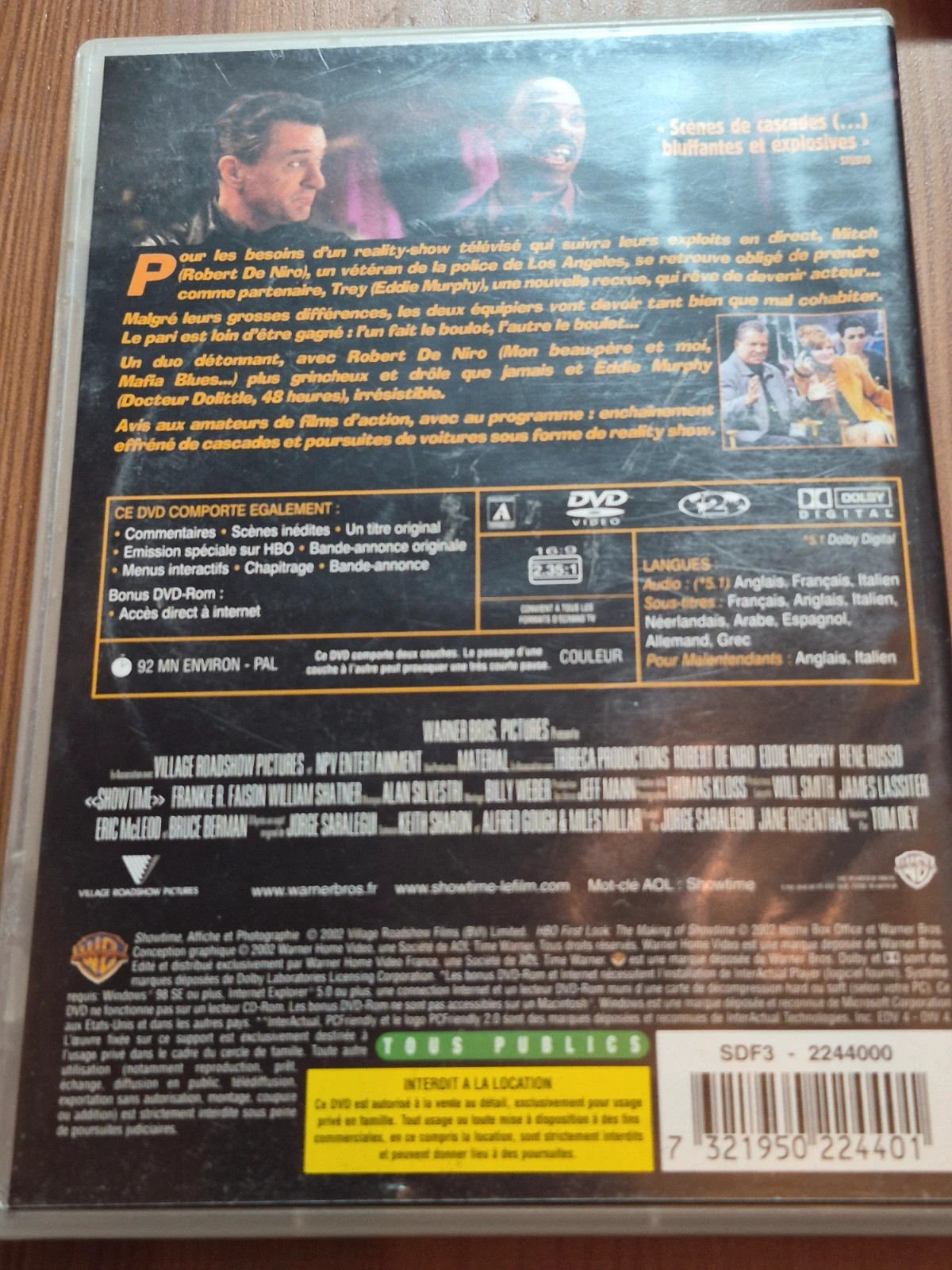 Dvd Showtime 2