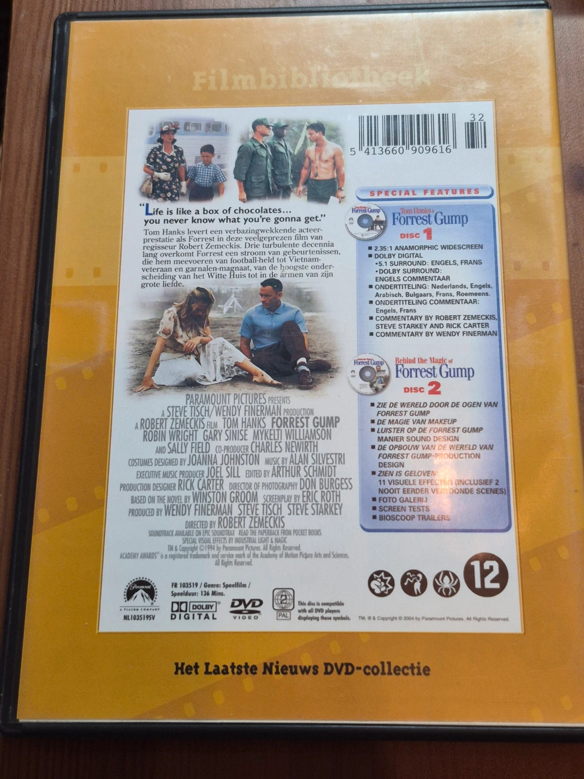 Dvd Forrest Gump édition 2 dvd 2