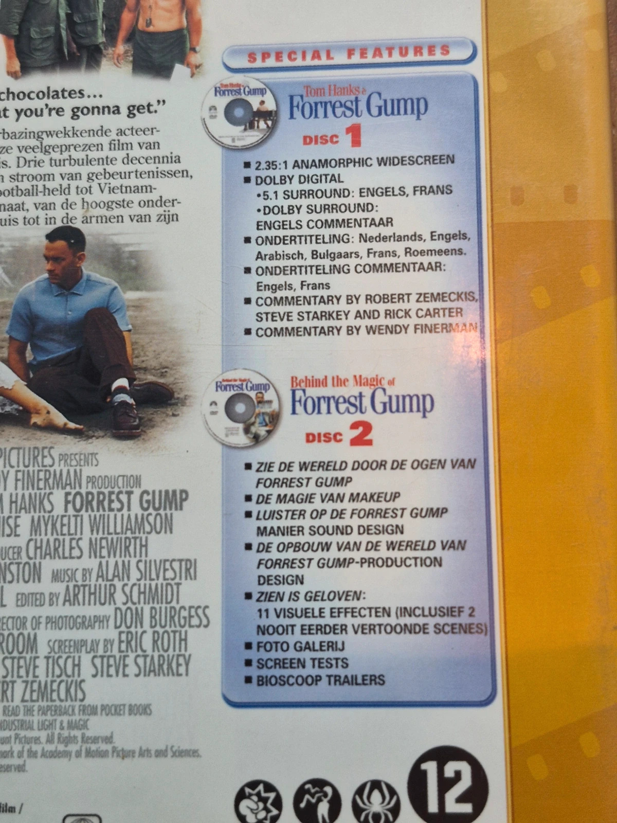 Dvd Forrest Gump édition 2 dvd 3