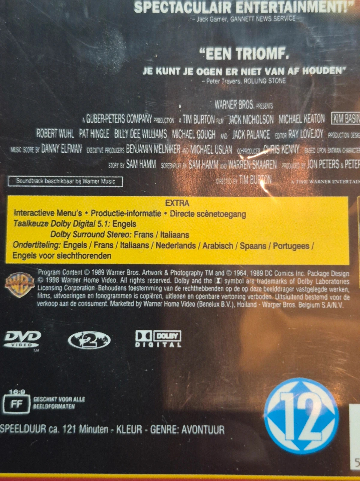 Dvd Batman 3