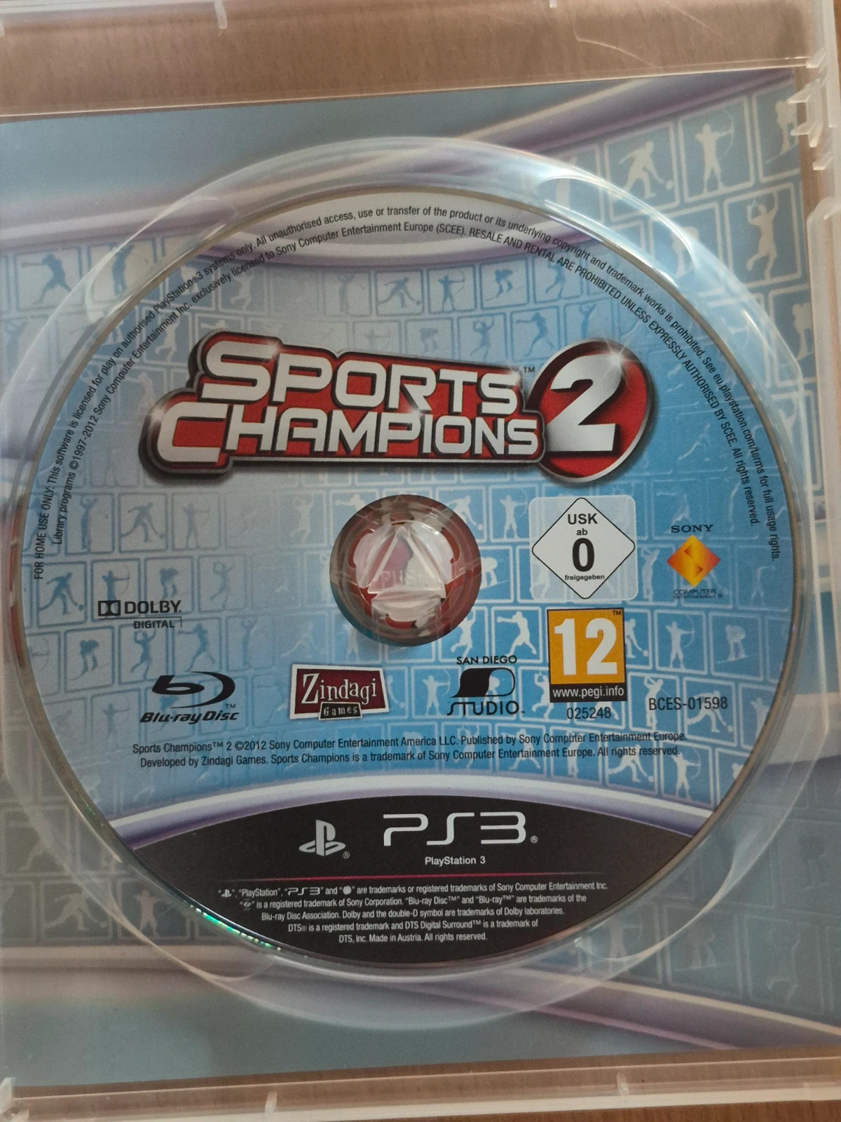 Jeu Sports Champions 2 pour PS3 complet 5