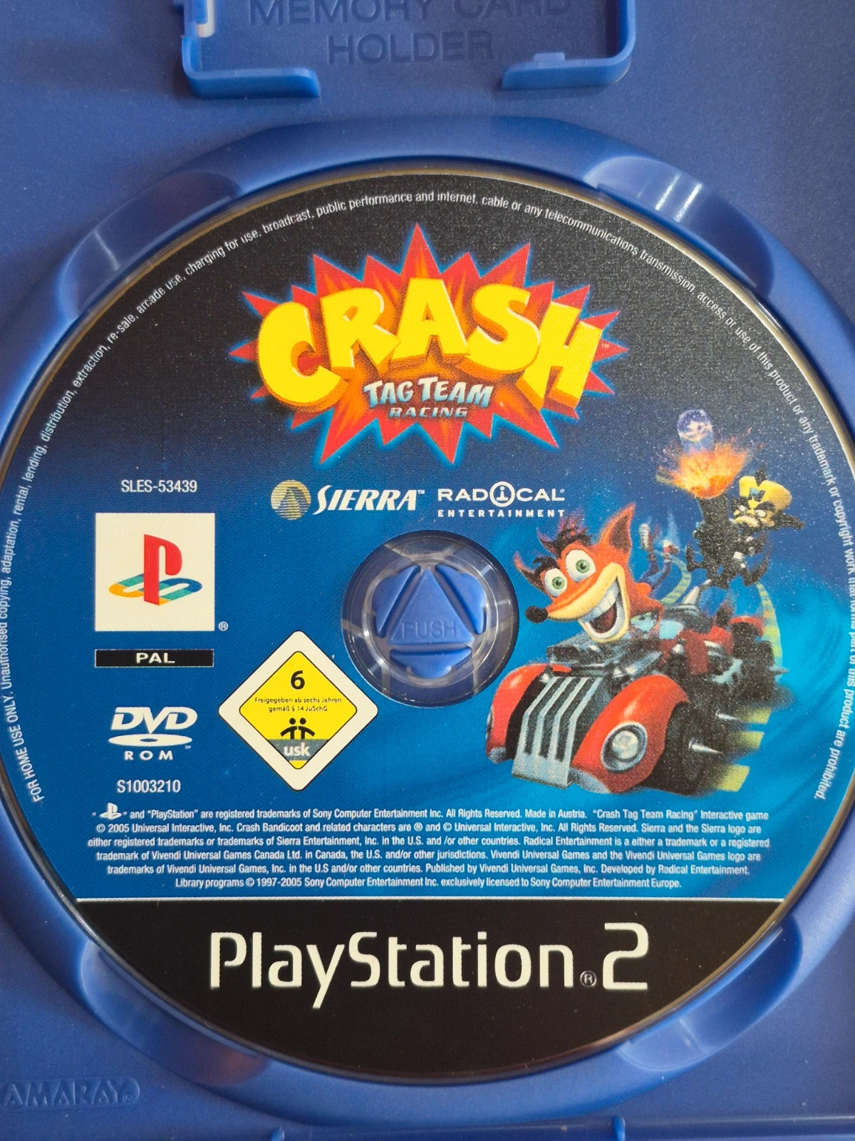 Jeu Crash Tag team racing pour PS2 complet 5