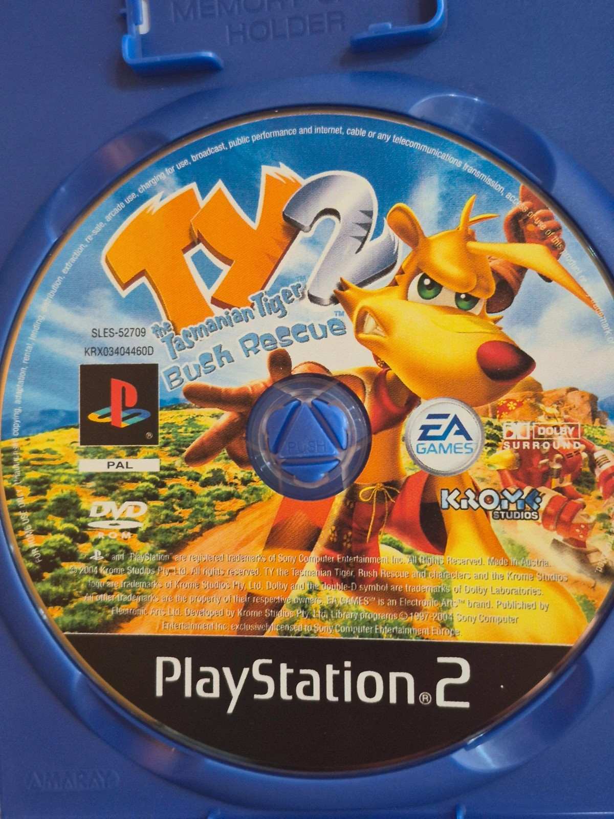 Jeu le tigre de tasmanie 2 pour PS2 complet 5