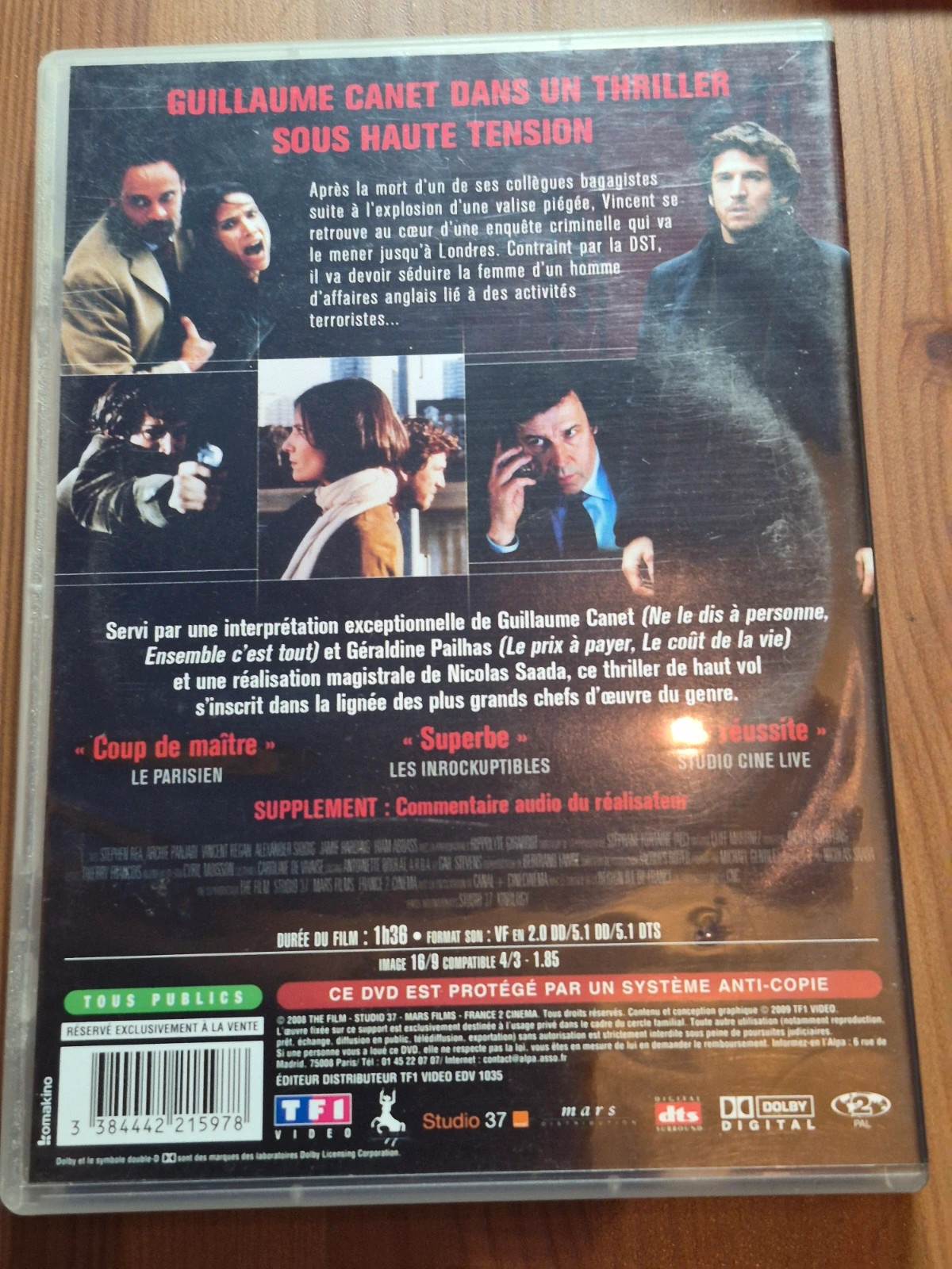 Dvd Espion(s) 2