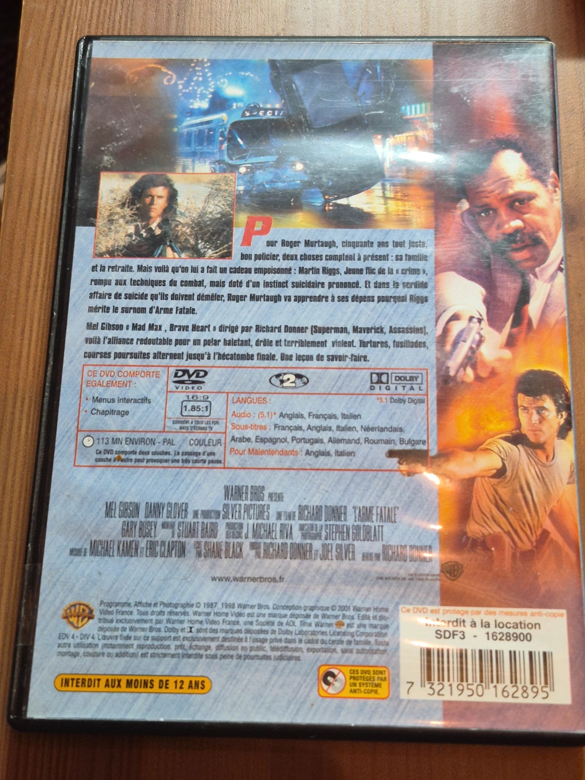 Dvd L’arme Fatales 2