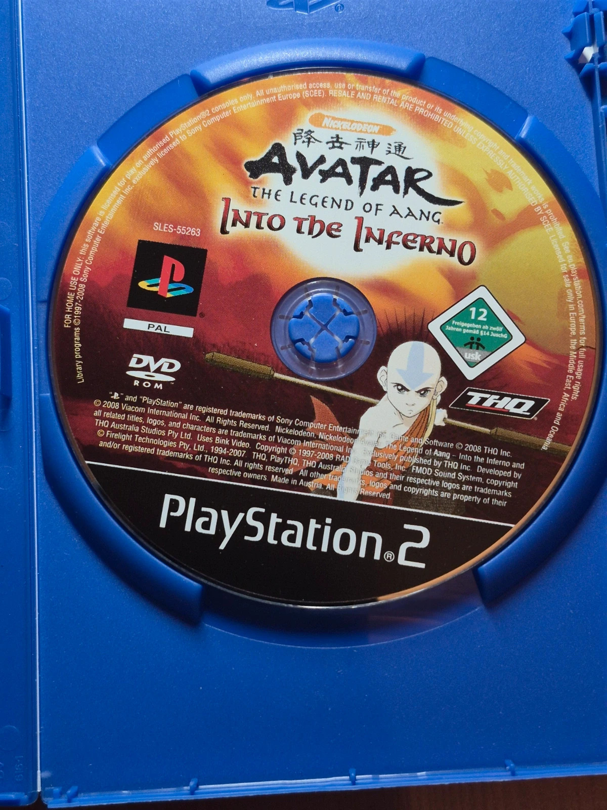 Jeu Avatar le maître du feu pour PS2 complet 5