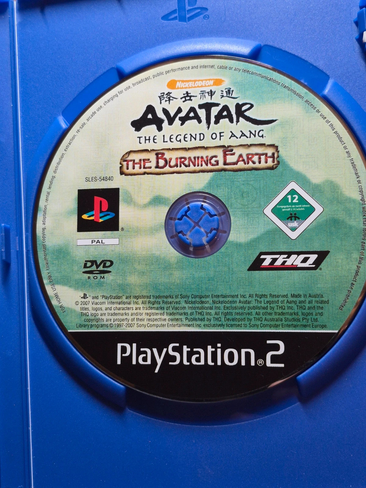 Jeu Avatar le royaume de la terre en feu PS2 5