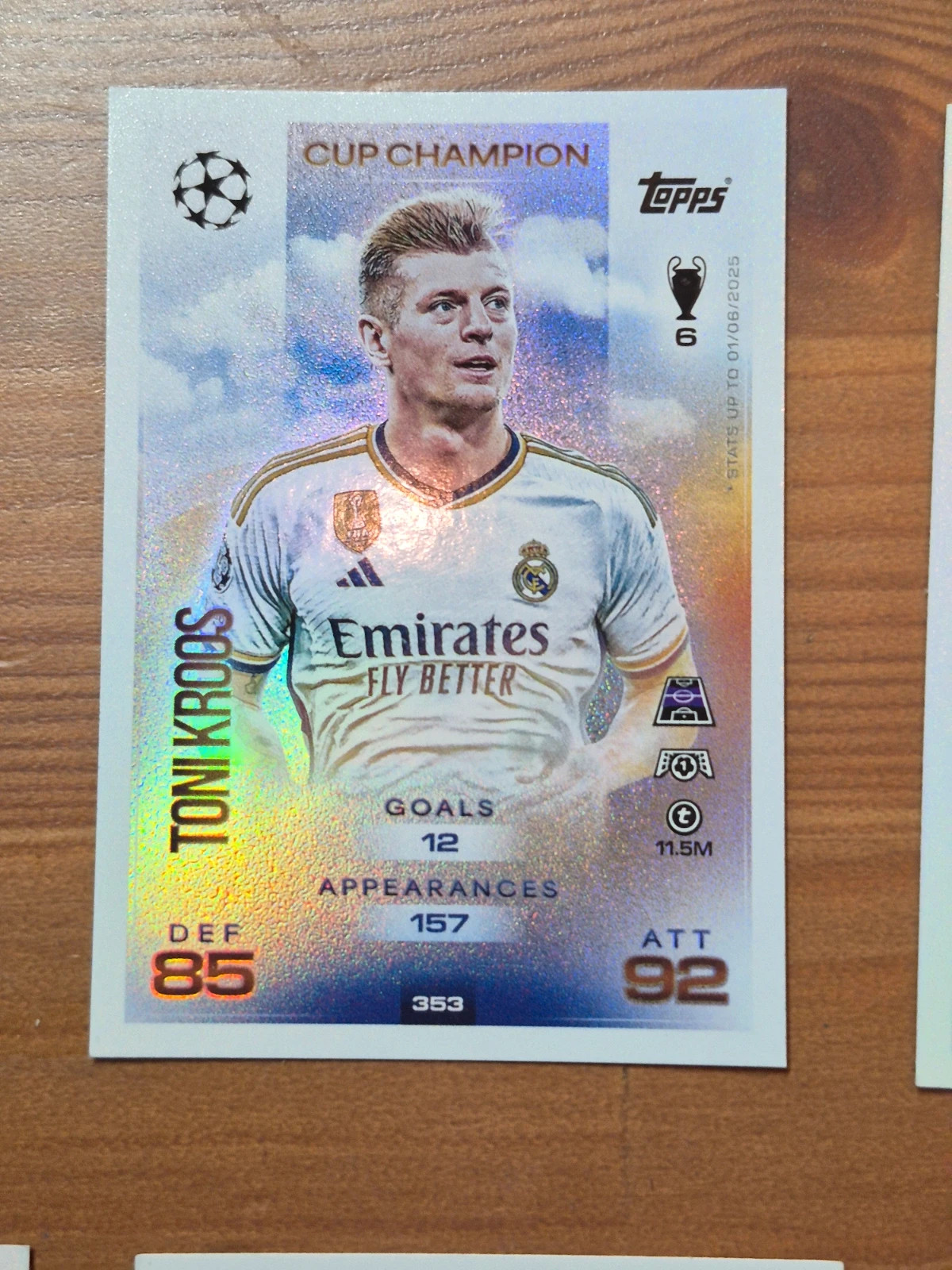 Lot de 13 cartes match attax cup champion – Topps 2
