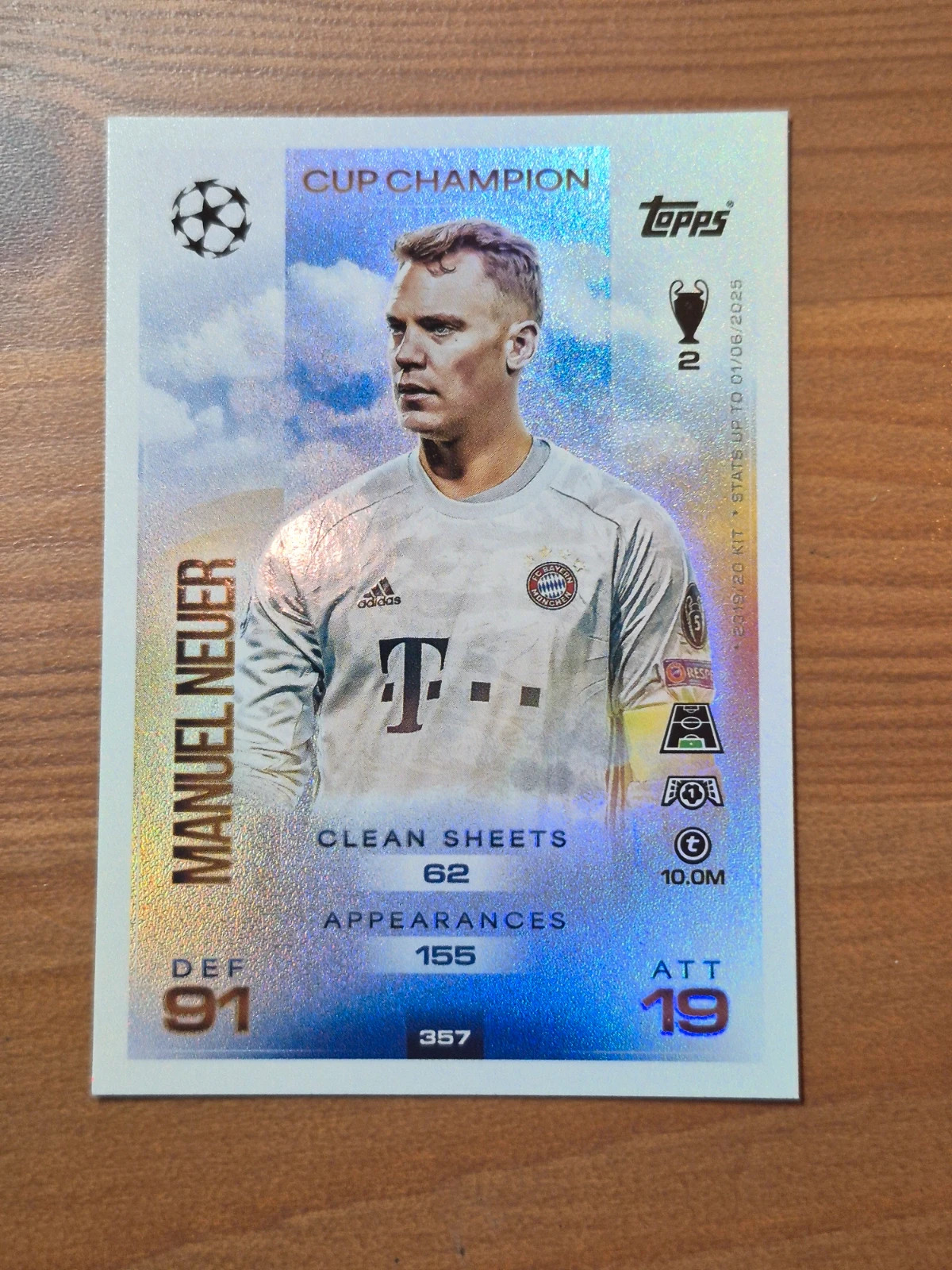 Lot de 13 cartes match attax cup champion – Topps 3