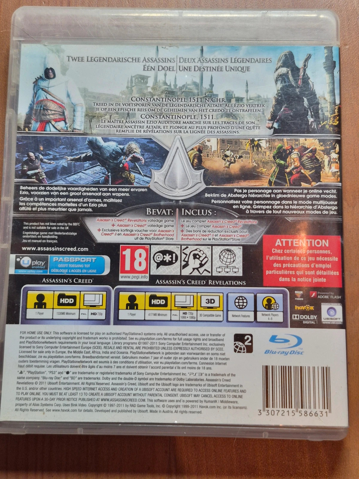 Jeu Assasin's Creed Revelations pour PS3 2