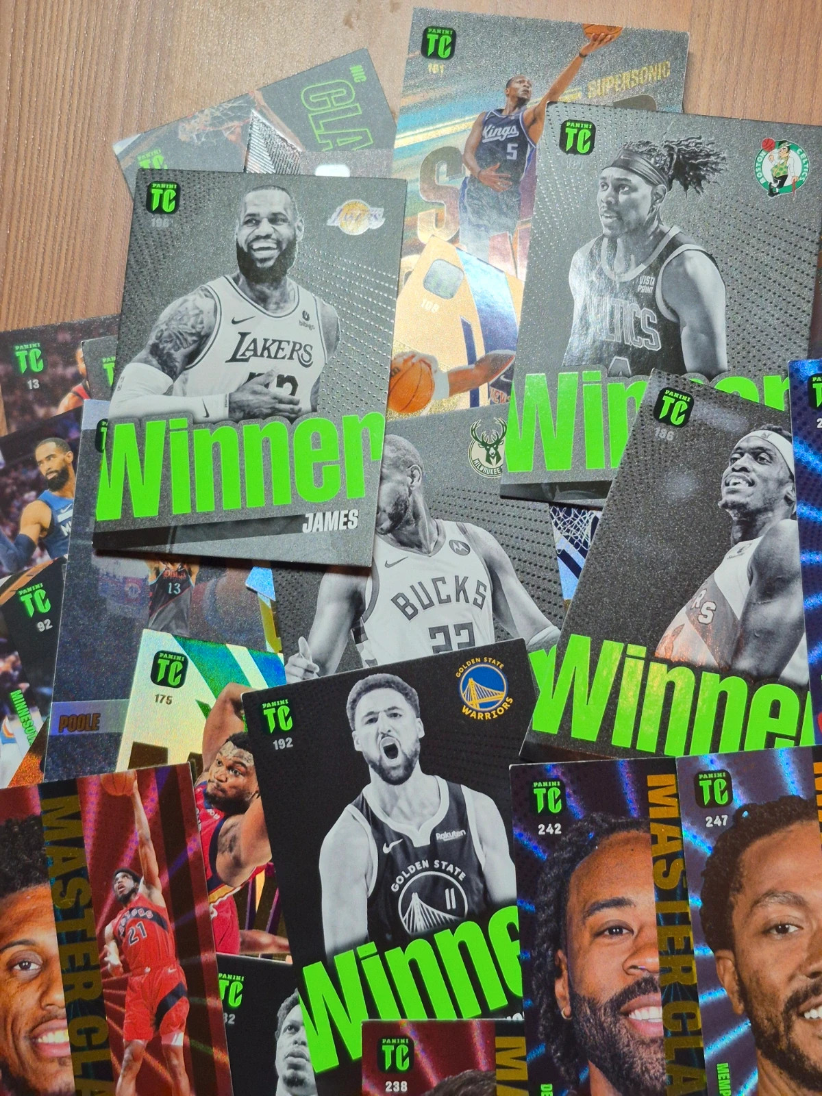 Lot de 213 carte nba panini top class – Panini 5