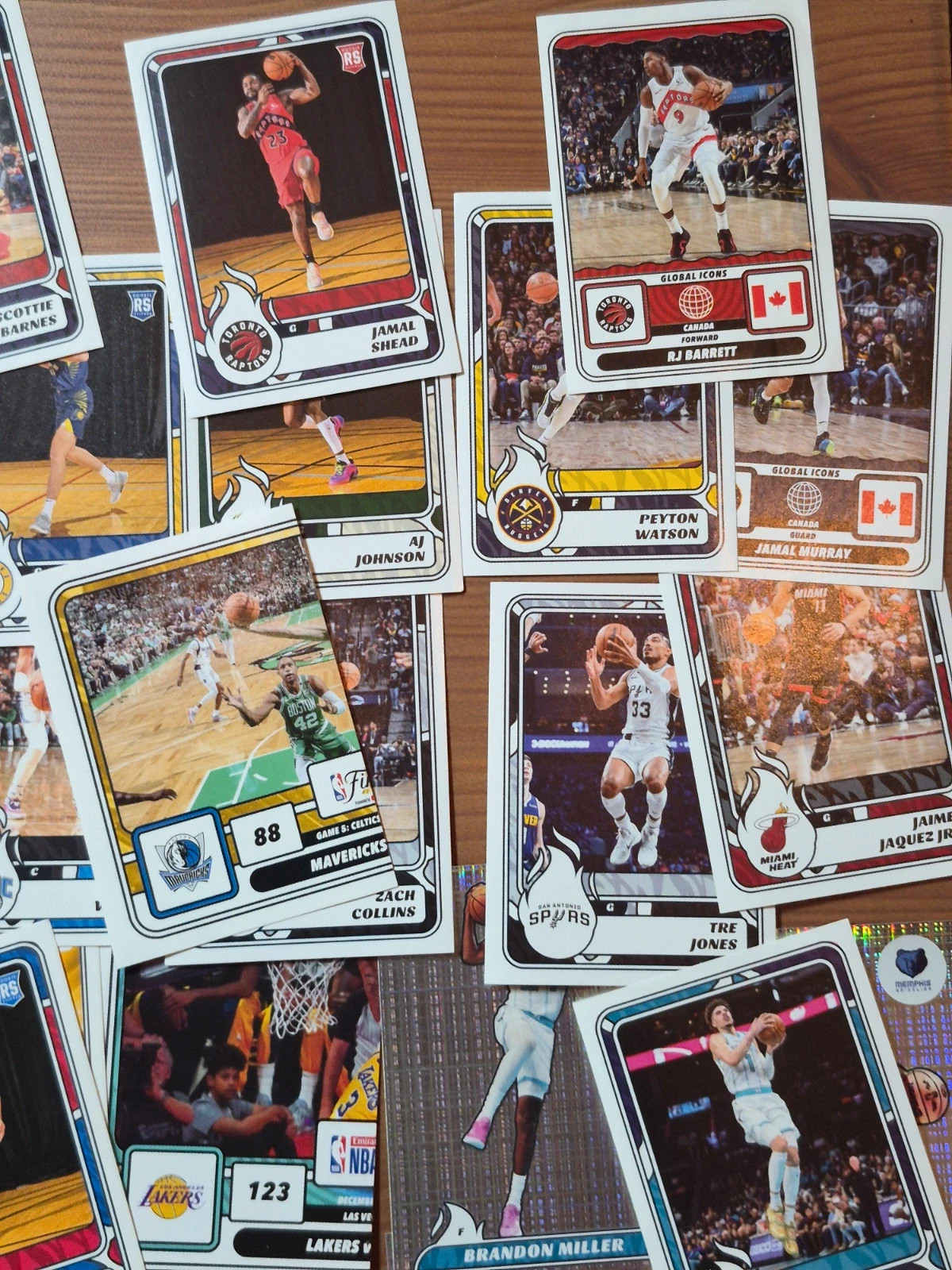 Lot de 68 autocollants panini nba 2024/25 – Panini 4