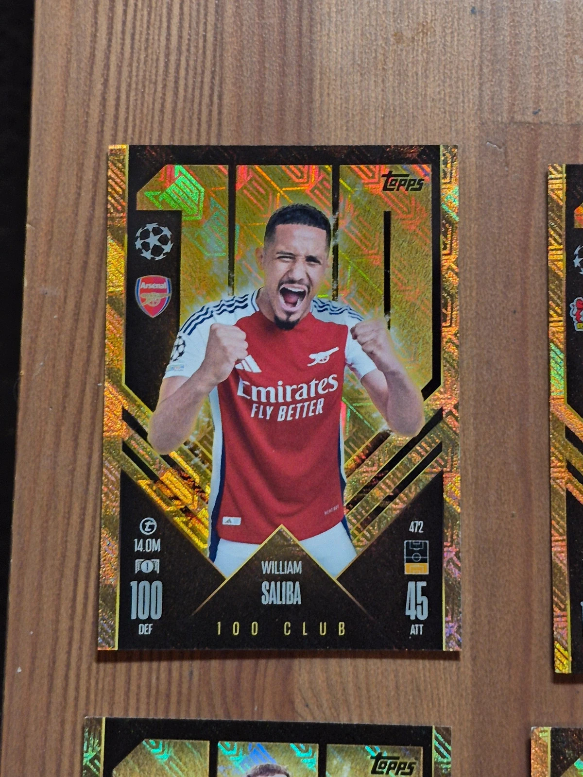 Lot de 9 cartes Toops 100 club – Topps 2