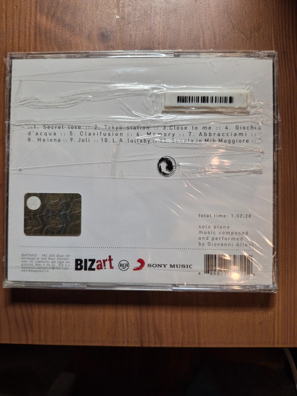 Cd audio Giovanni Allevi(alien) 2