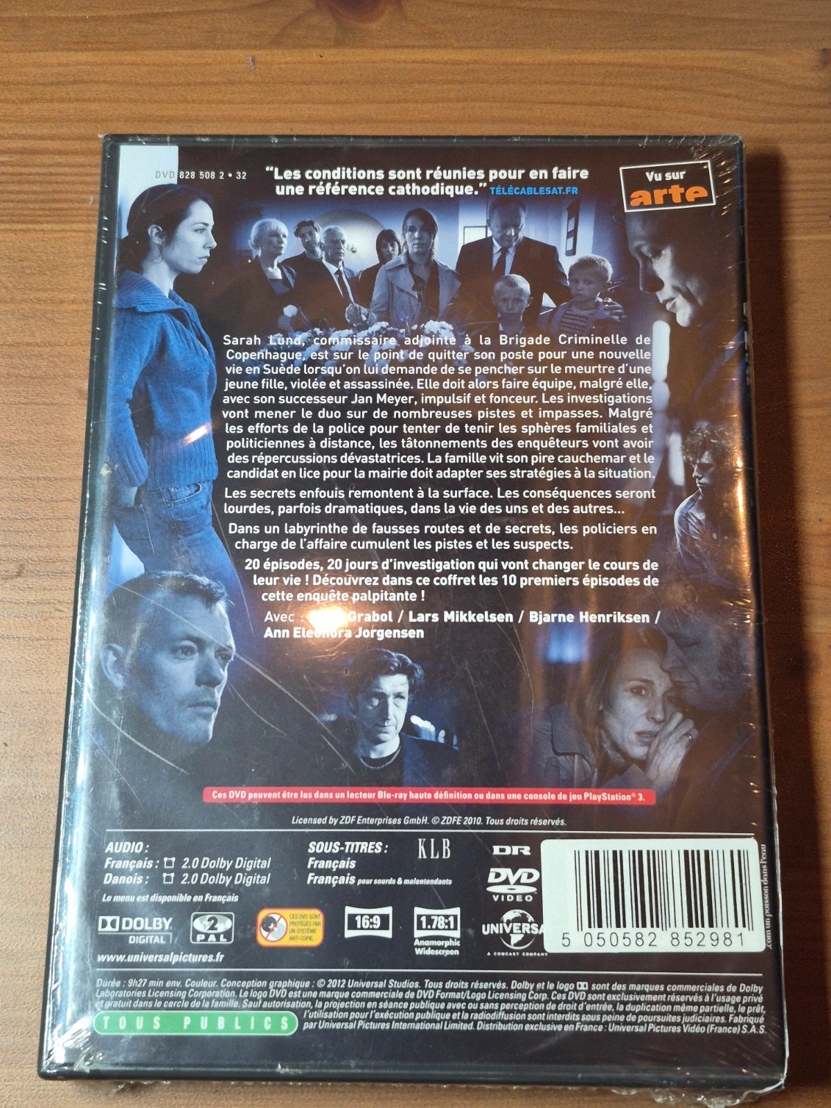 Coffret Dvd The Killing saison 1 sous blister 2