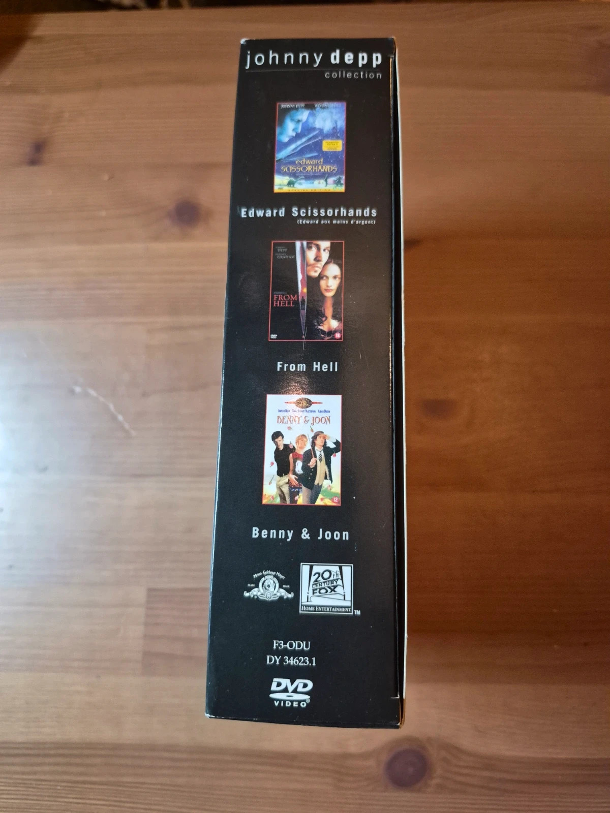 Coffret Dvd Johnny Depp Collection 3