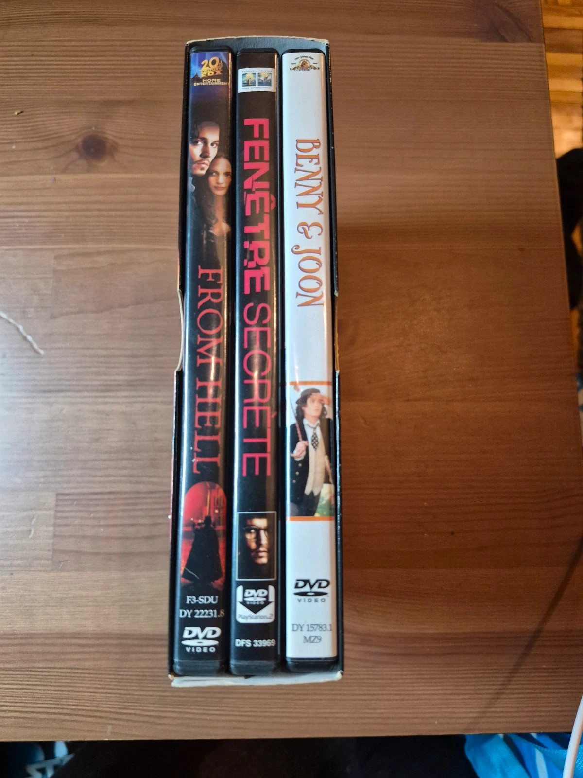 Coffret Dvd Johnny Depp Collection 5