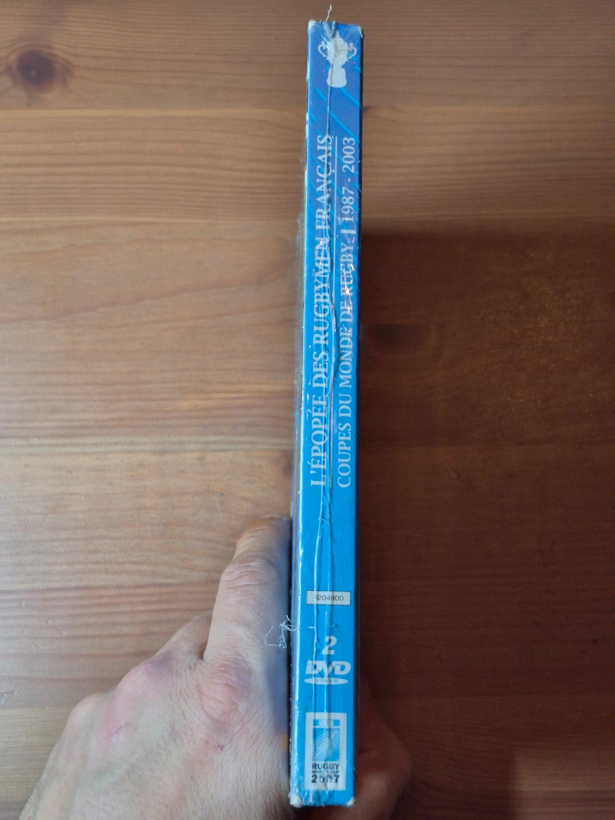Coffret Dvd l'épopée des rugbymen français sous blister 4