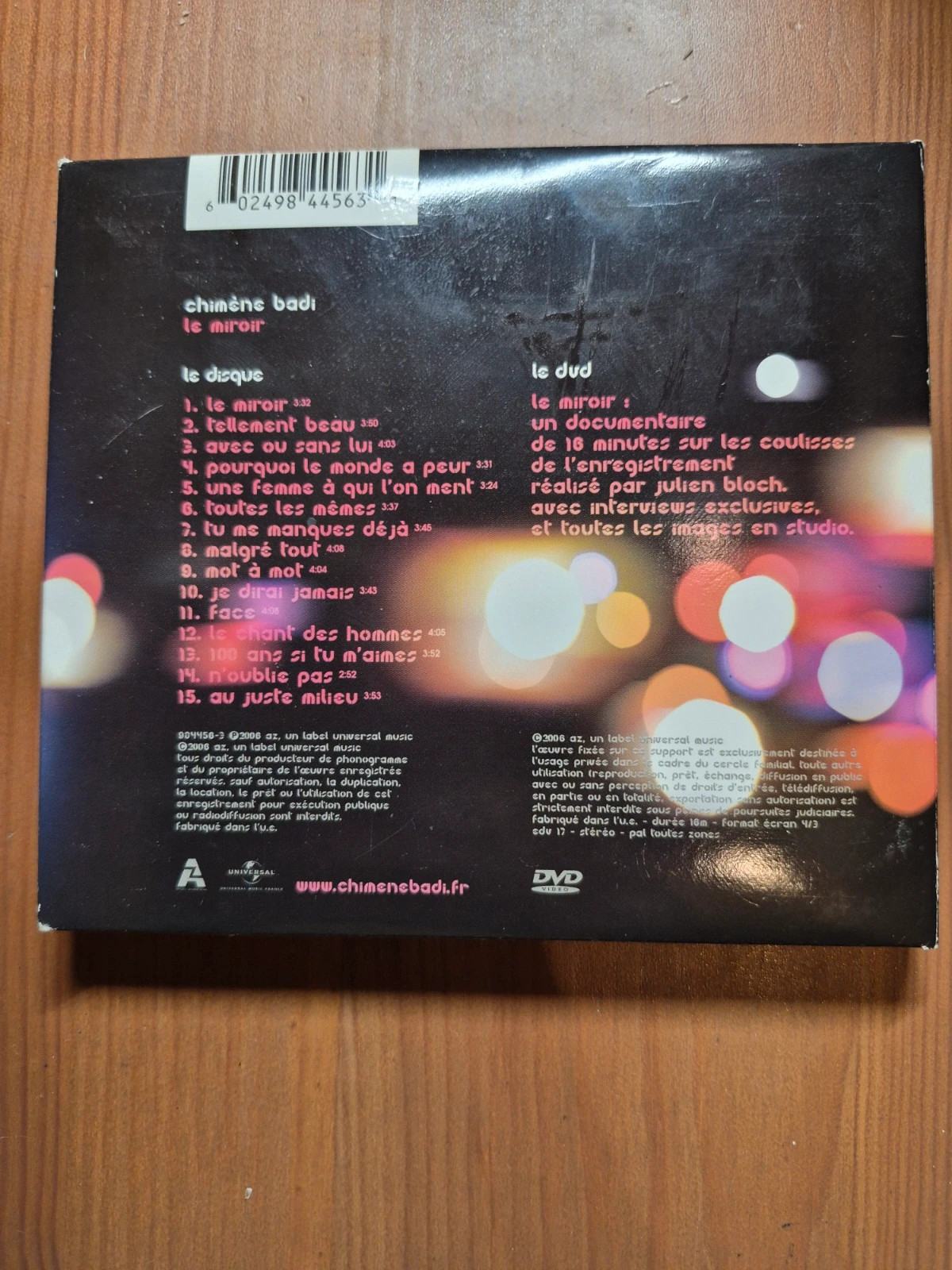 Cd&Dvd Chimene Badi (miroir) 2