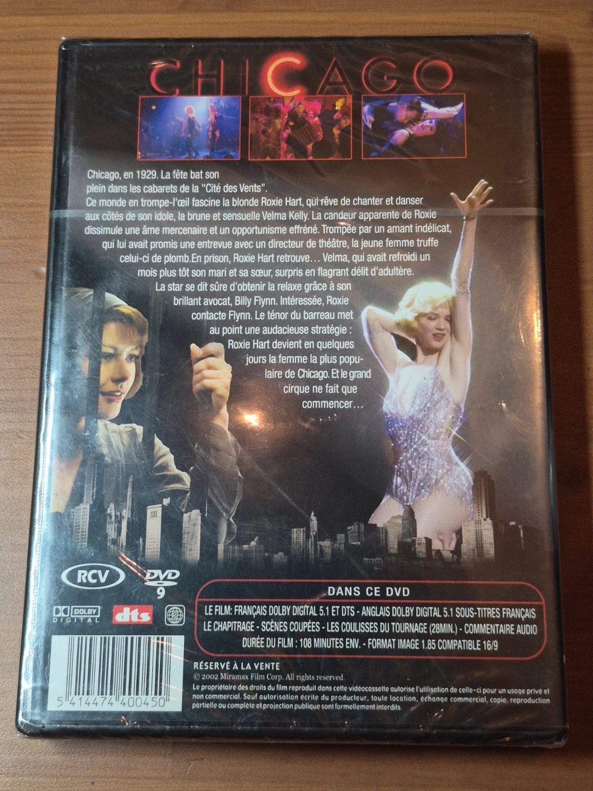 Dvd Chicago sous blister 2