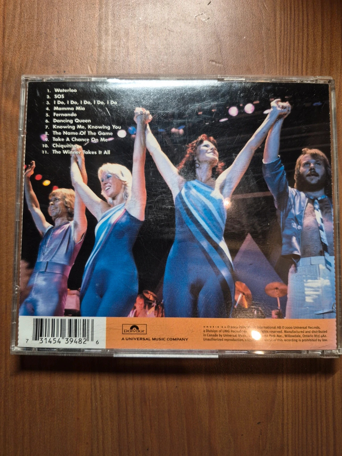 Cd audio ABBA the millennium collection 2