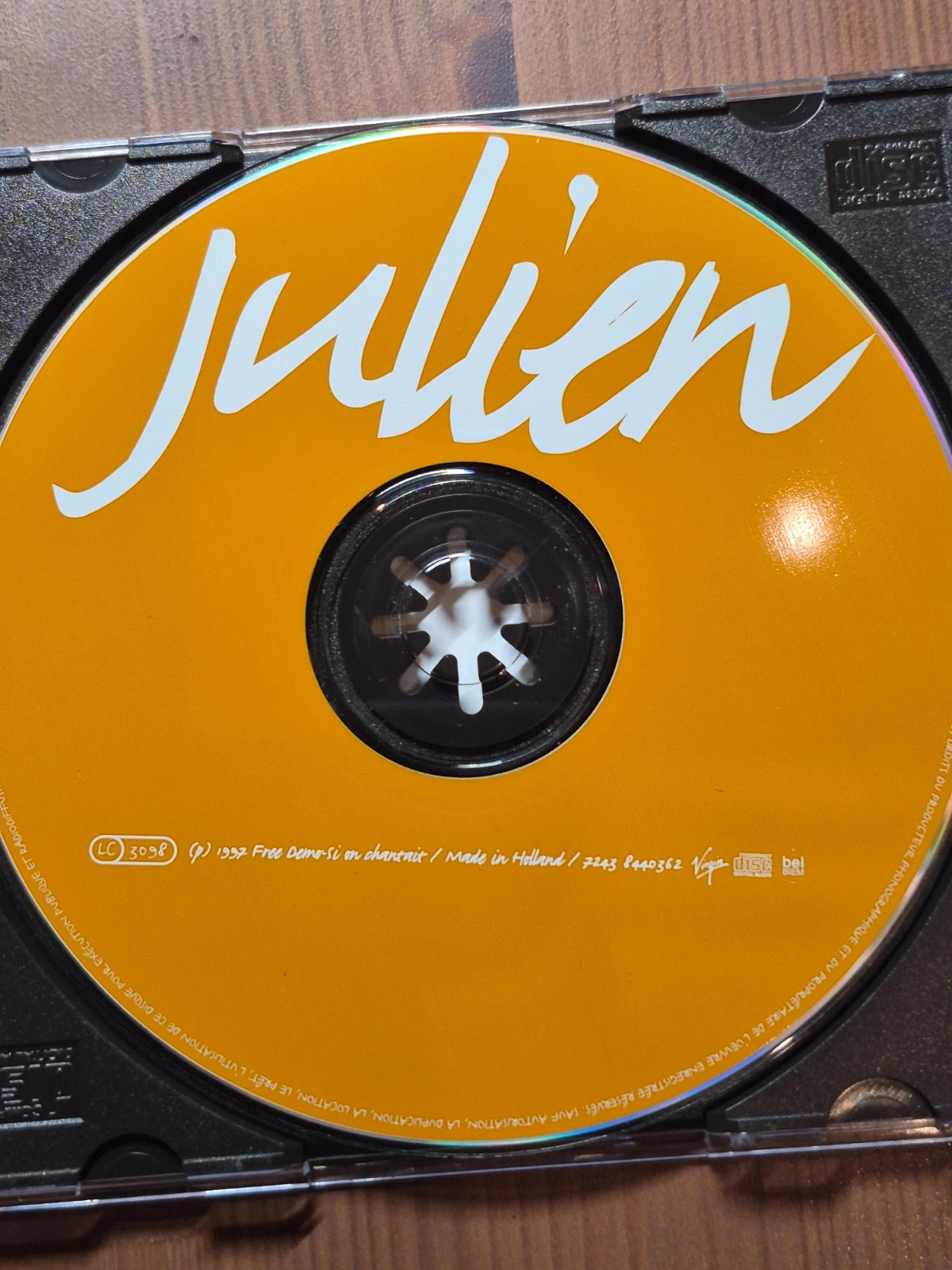 Cd audio Julien Clerc(julien) 5