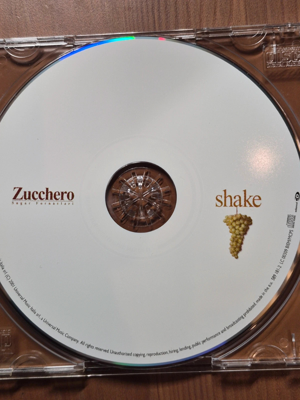Cd audio Zucchero (shake) 5
