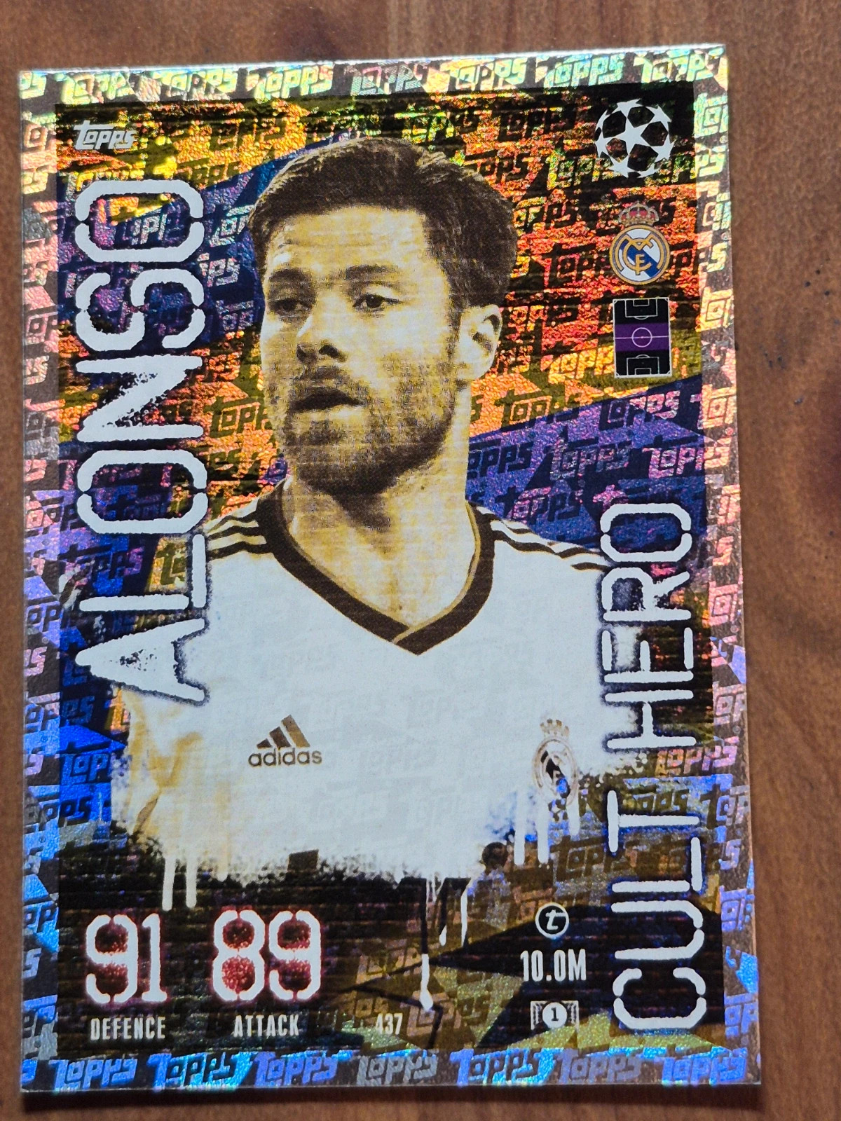 Lot de 4 cartes match attax cult hero – Topps 5
