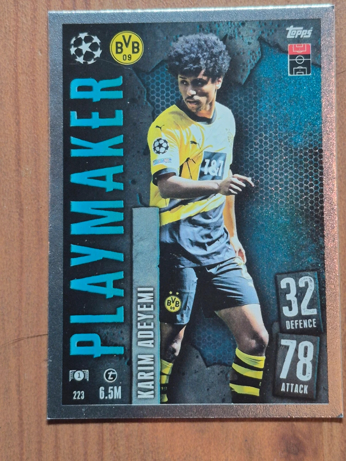 Lot de 8 cartes match attax Playmaker – Topps 3