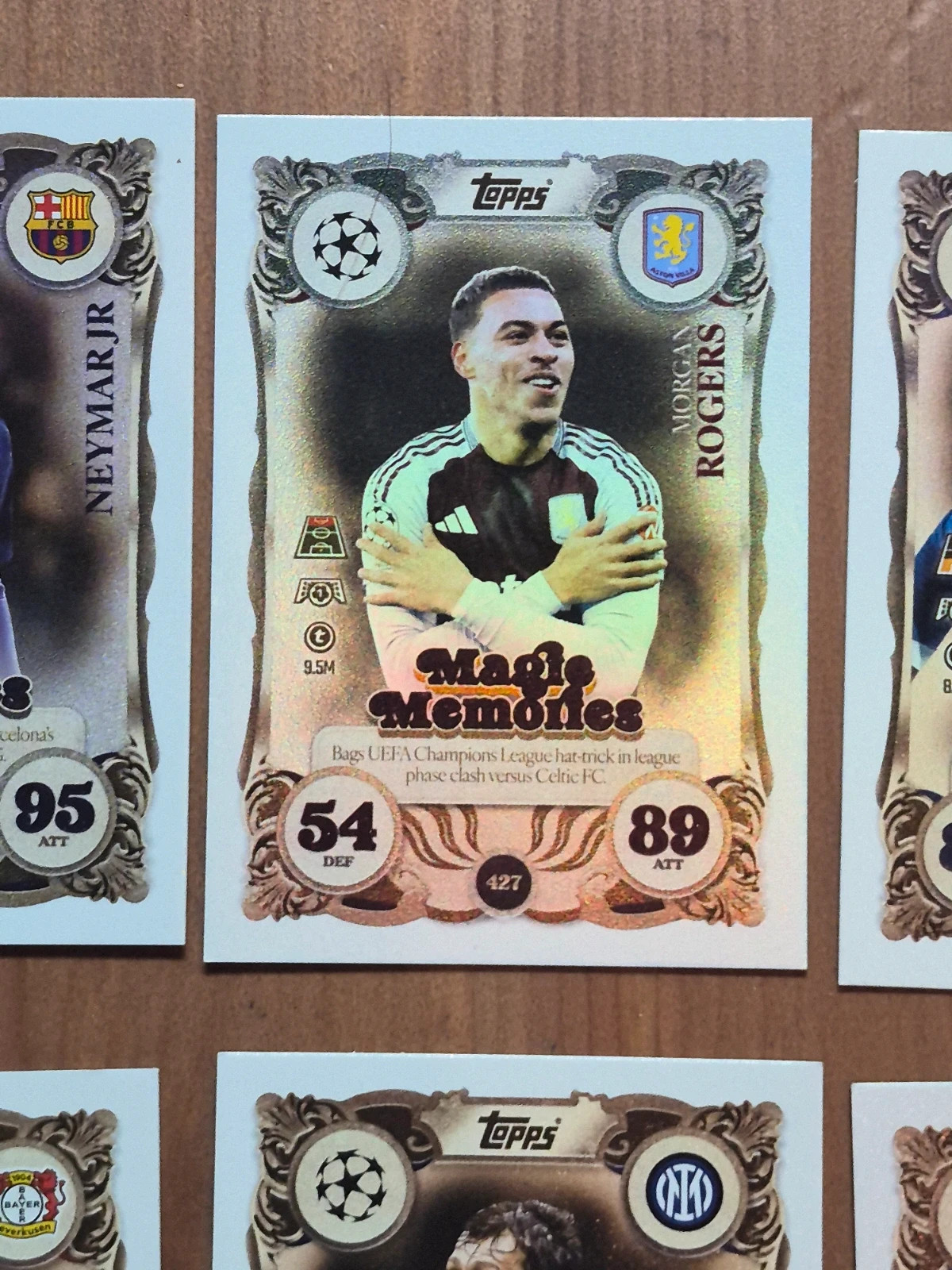 Lot de 17 cartes match attax memories – Topps 4