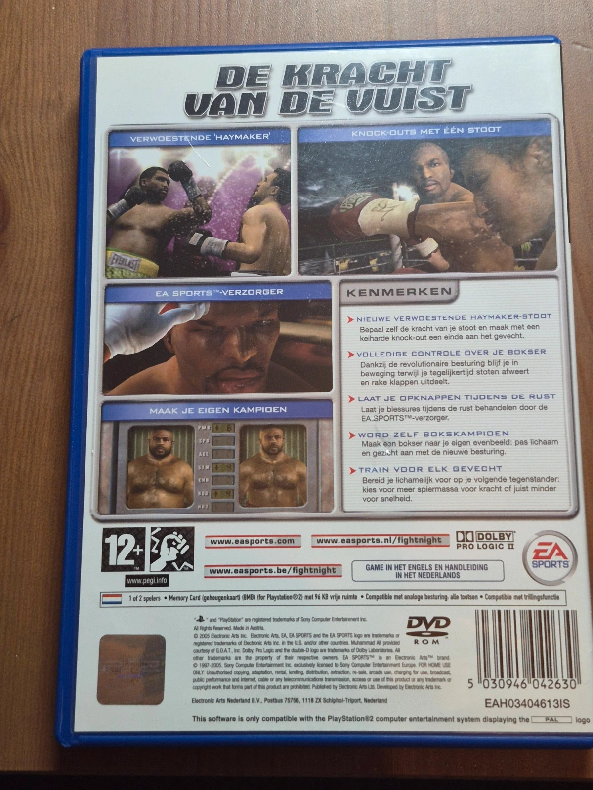 Jeu Fight Night round 2 pour PS2 complet 2