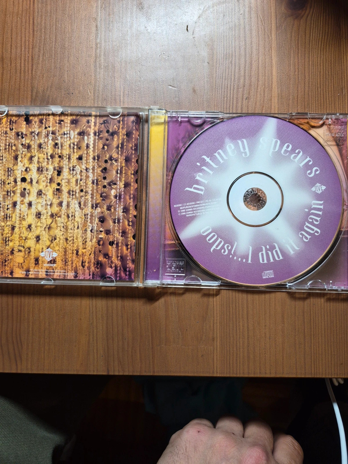 Cd audio Britney Spears (oops i did it again) 4
