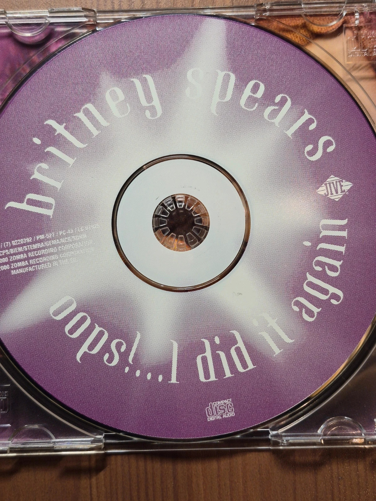 Cd audio Britney Spears (oops i did it again) 5