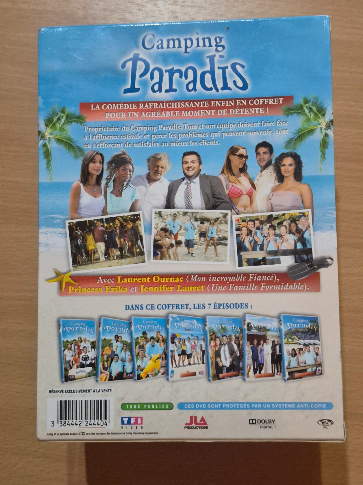Coffret Dvd Camping Paradis 2