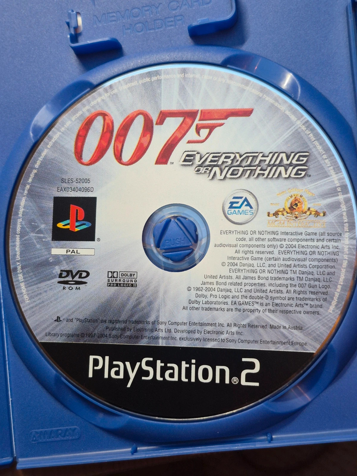Jeu 007 quitte ou double PS2 complet 5