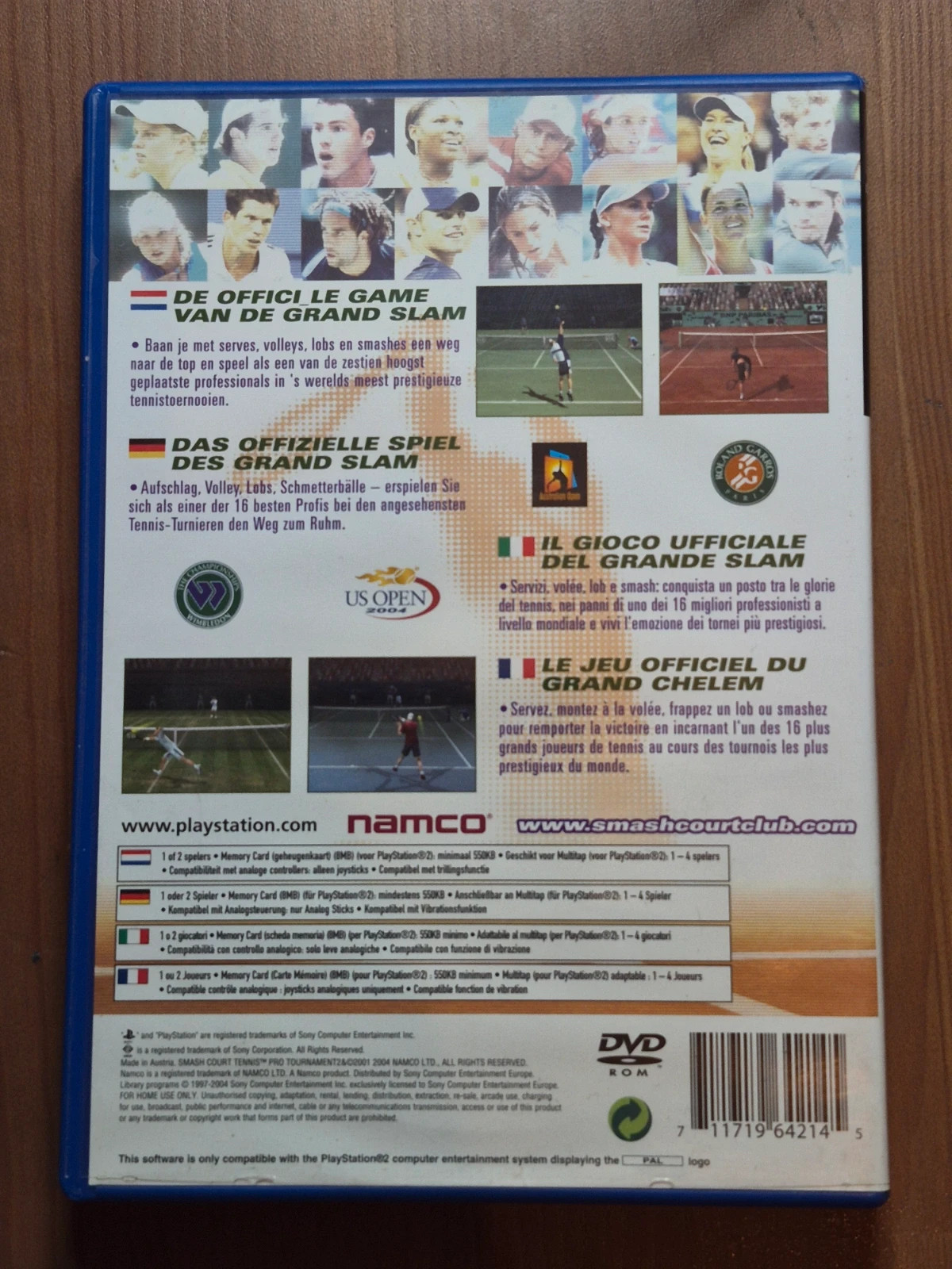 Jeu Smash Court Tennis 2 pour PS2 2