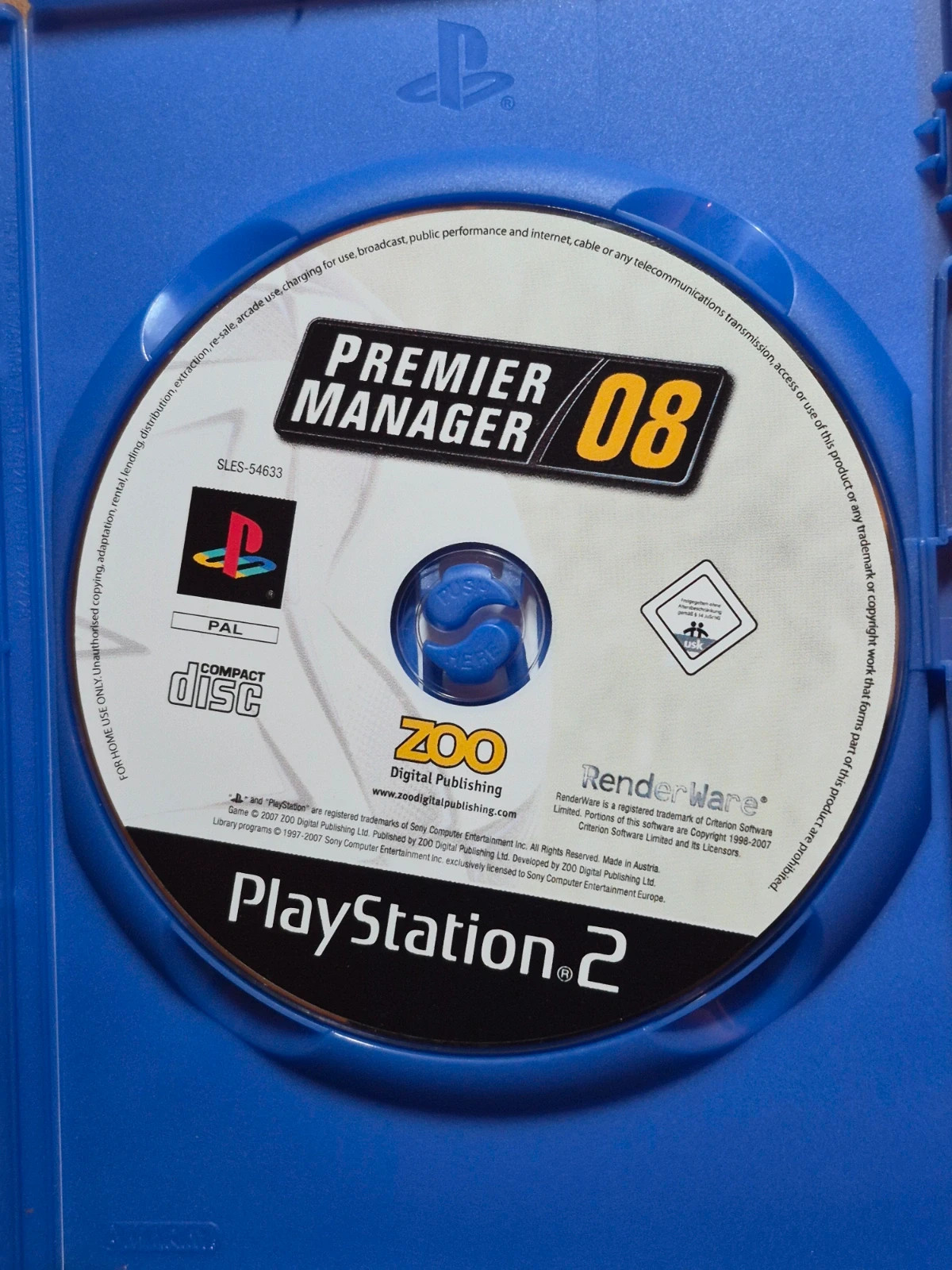 Jeu Premier manager 08 pour PS2 complet 5