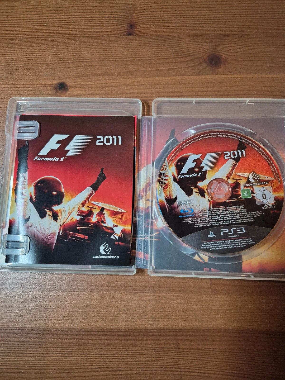 Jeu F1 2011 pour PS3 complet 3