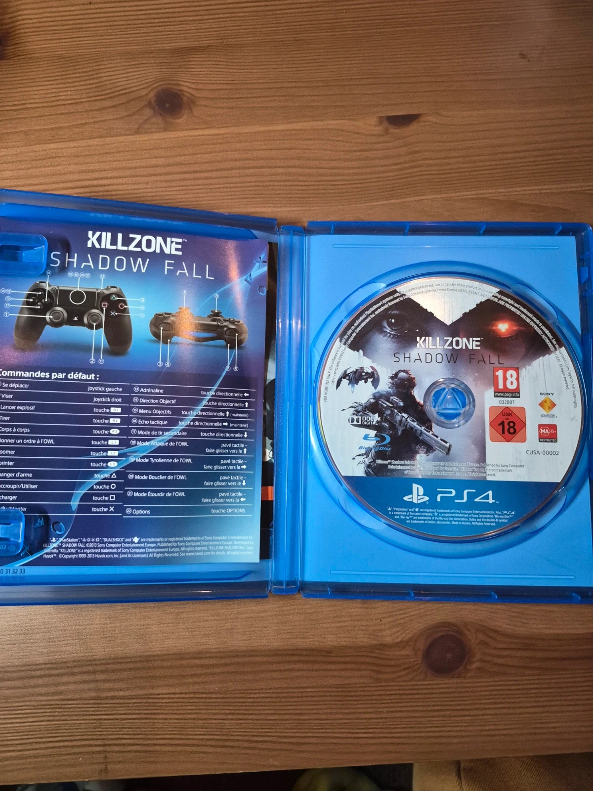 Jeu Killzone shadow fall pour PS4 4