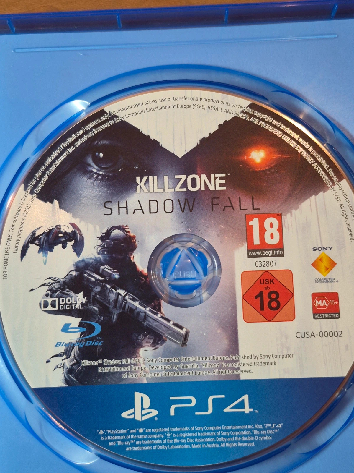 Jeu Killzone shadow fall pour PS4 5