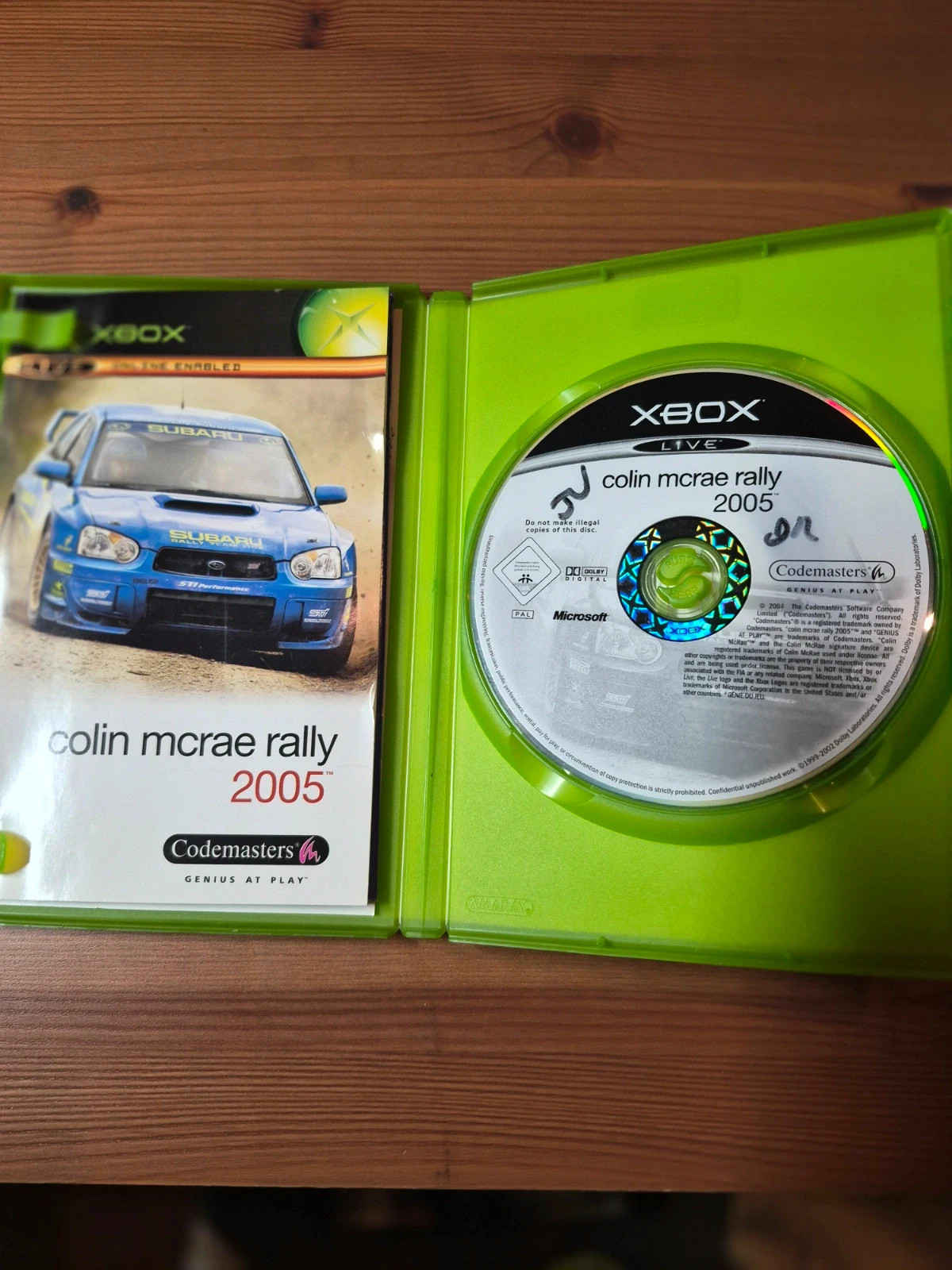 Jeu Colin Mcrae rally 2005 pour xbox 4