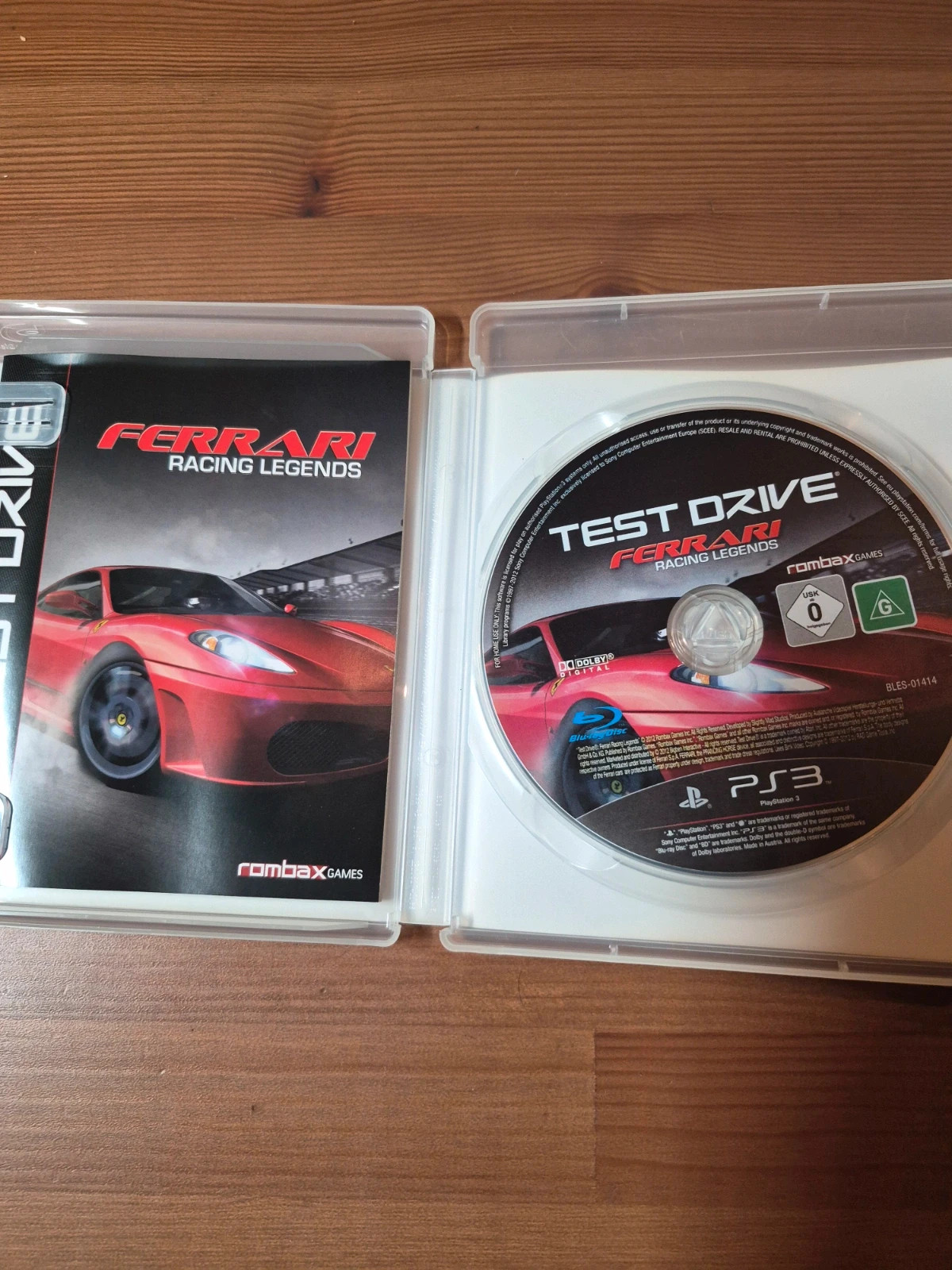 Jeu Test Drive Ferrari racing legends PS3 4