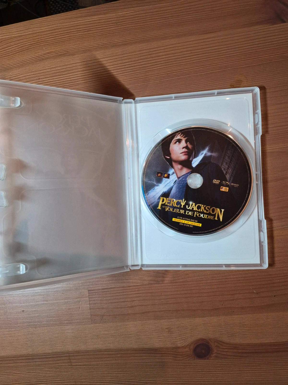 Dvd Percy Jackson le voleur de foudre 5