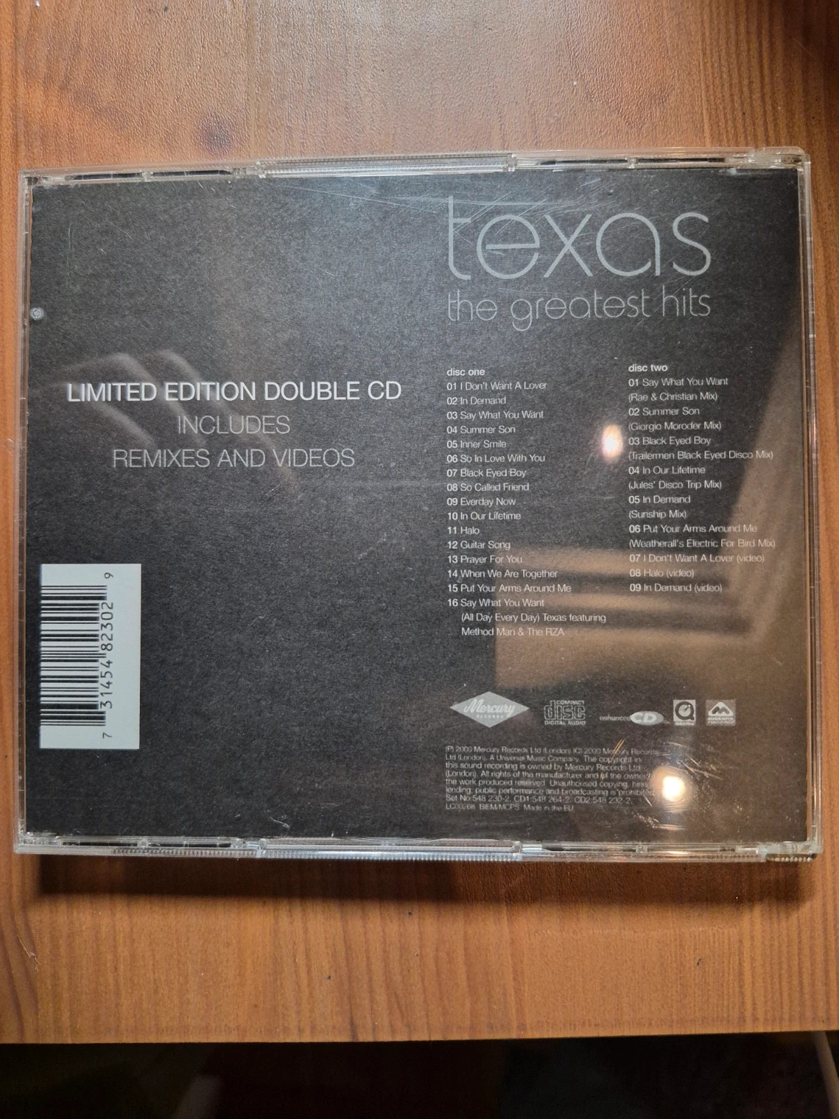 Cd audio Texas ( the greatest hits) 2