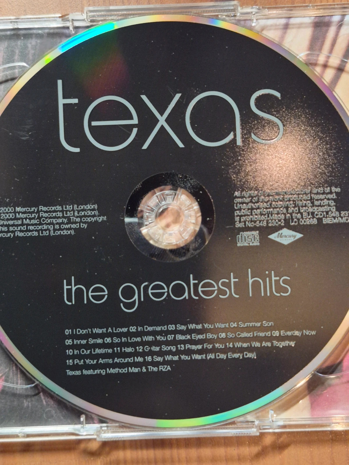 Cd audio Texas ( the greatest hits) 4