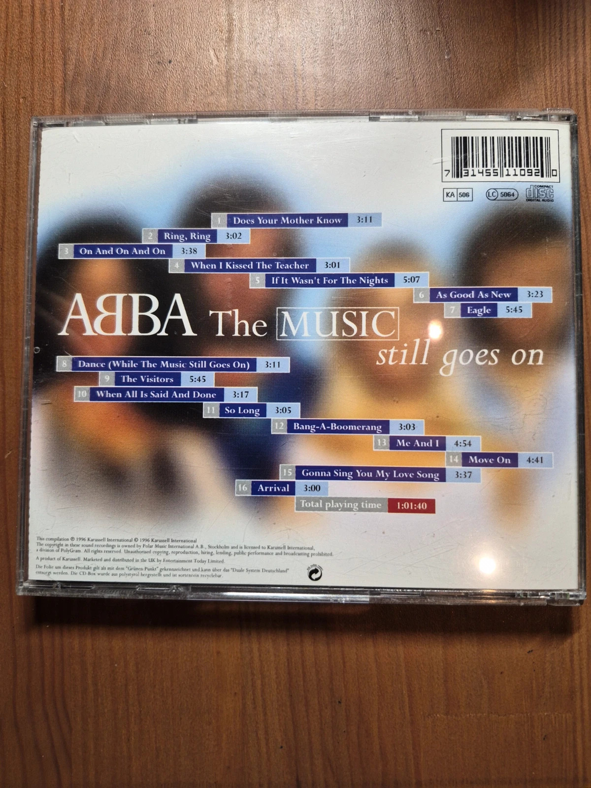 Cd audio ABBA ( the music still goes on) 2