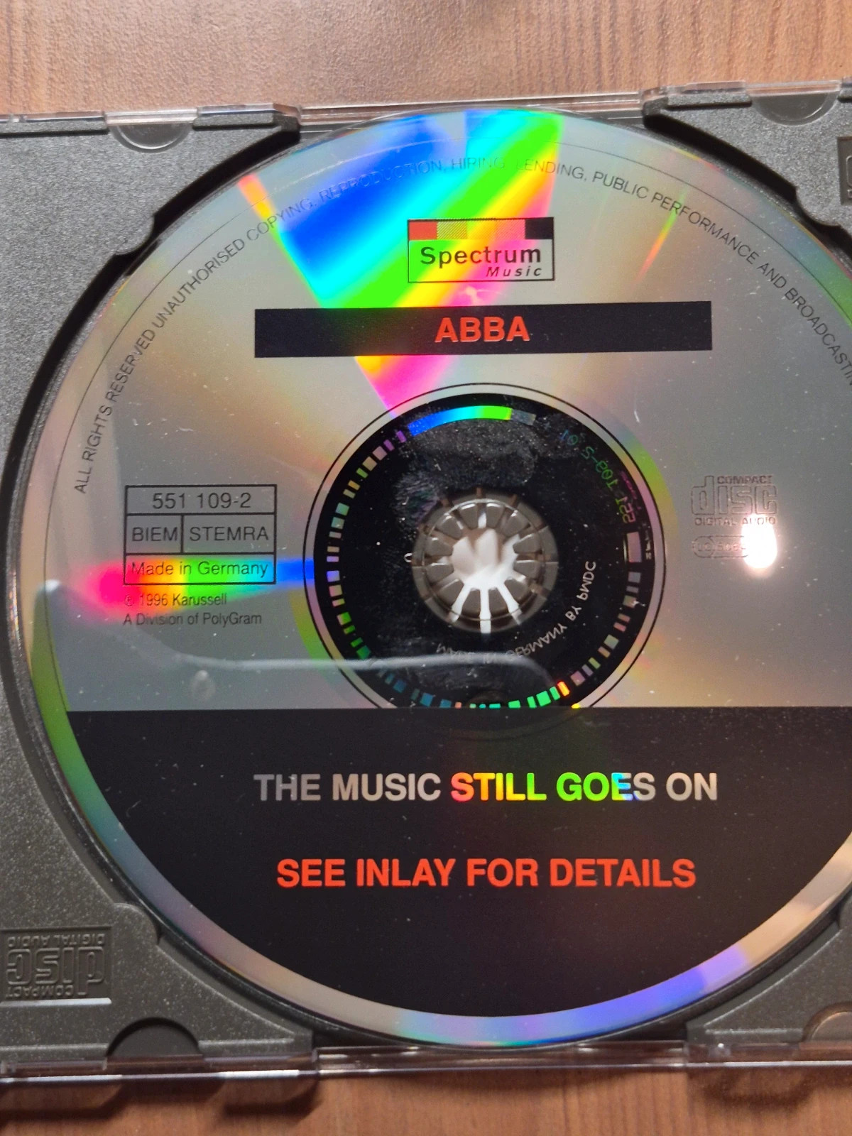 Cd audio ABBA ( the music still goes on) 5