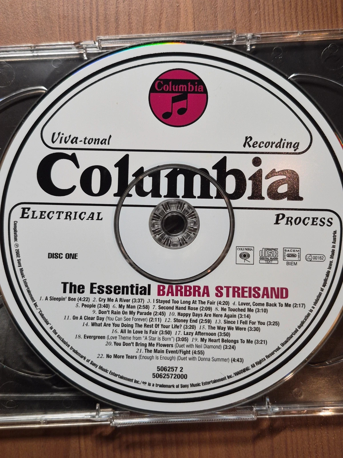 Cd audio the essential Barbara Streisand 5